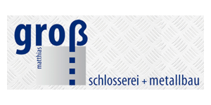 Kundenlogo von Groß Matthias Schlosserei und Metallbau Kundenlogo von Groß Matthias Schlosserei und Metallbau