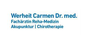 Kundenlogo von Werheit Carmen Dr. med. Rehabilitative Medizin Kundenlogo von Werheit Carmen Dr. med. Rehabilitative Medizin