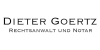 Kundenlogo Goertz Dieter Rechtsanwalt und Notar, Fachanwalt für Erbrecht