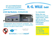 Eigentümer Bilder H.-G. Wille GmbH KFZ-Sachverständige Bad Nauheim