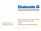 Kundenbild groß 3 Diakonie Sozialstation Dermbach