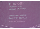 Kundenbild groß 1 Krüger Elfi Fußpflege und Wellnessmassage