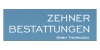 Kundenlogo von Zehner GmbH Bestattungen