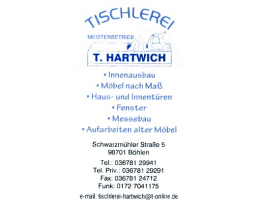 Kundenfoto 1 Hartwich Tino Tischlerei