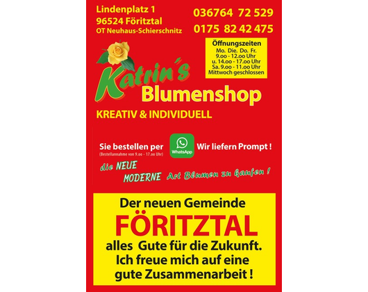 Kundenfoto 1 Süßmann Katrin Blumengeschäft