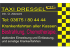 Kundenbild klein 5 Taxi Dressel ein Unternehmen der SNC Taxi GmbH