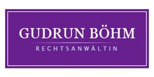 Kundenlogo von Böhm Gudrun Rechtsanwältin Kundenlogo von Böhm Gudrun Rechtsanwältin
