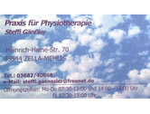 Kundenbild groß 1 Gänßler Steffi Praxis für Physiotherapie