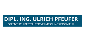 Kundenlogo von Pfeufer Ulrich Dipl. - Ing. Vermessungsbüro Kundenlogo von Pfeufer Ulrich Dipl. - Ing. Vermessungsbüro