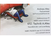 Eigentümer Bilder KFZ-Technik Andreas Altes Lebach-Aschbach