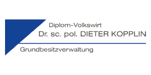 Kundenlogo von Kopplin Dieter Dr. sc. pol. Grundbesitzverwaltung Kundenlogo von Kopplin Dieter Dr. sc. pol. Grundbesitzverwaltung