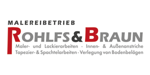 Kundenlogo von Malereibetrieb Rohlfs & Braun GbR