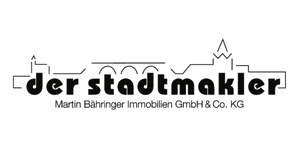 Kundenlogo von der stadtmakler Martin Bähringer Immobilien GmbH & Co. KG Kundenlogo von der stadtmakler Martin Bähringer Immobilien GmbH & Co. KG