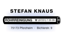 Logo Knaus Stefan Rohrreinigung Pforzheim
