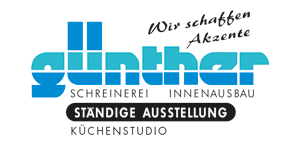 Kundenlogo von Günther GmbH Schreinerei, Innenausbau Kundenlogo von Günther GmbH Schreinerei, Innenausbau