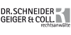 Kundenlogo von Schneider Ottmar Dr. jur., Geiger & Coll. Rechtsanwälte