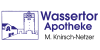 Kundenlogo von Wassertor-Apotheke, Inh. Knirsch-Netzer M.
