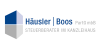 Kundenlogo von Häusler | Boos Steuerberater PartG mbB