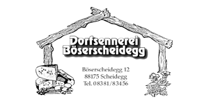 Kundenlogo von Dorfsennerei Böserscheidegg eG Kundenlogo von Dorfsennerei Böserscheidegg eG