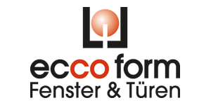 Kundenlogo von ecco form Production GmbH Fenster-Türen-Wintergärten