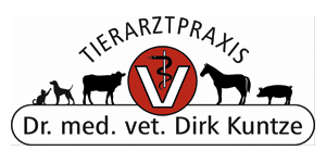 Kundenlogo von Kuntze Dirk Dr. med. vet. Tierarztpraxis Gemischtpraxis Kleintiere,  Großtiere und Pferde
