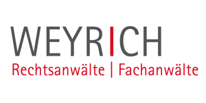 Kundenlogo von Weyrich Rechtsanwälte PartG mbB Rechtsanwälte Kundenlogo von Weyrich Rechtsanwälte PartG mbB Rechtsanwälte