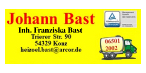 Kundenlogo von Bast Johann Heizöl