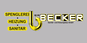 Kundenlogo von M. + W. Becker Sanitär Heizungsbau GmbH
