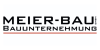 Kundenlogo von Meier-Bau GmbH Bauunternehmen