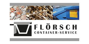 Kundenlogo von Flörsch Containerdienst, Entsorgungsfachbetrieb (EfbV u. AbfAEV)