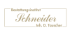 Kundenlogo von Bestattungsinstitut Schneider