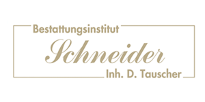 Kundenlogo von Bestattungsinstitut Schneider