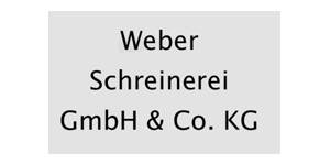 Kundenlogo von Weber Schreinerei GmbH & Co. KG