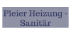 Kundenlogo von Pleier Heizung + Sanitär Heizungsbau