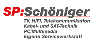 Kundenlogo von SP:Schöniger TV, HiFi, Telekommunikation