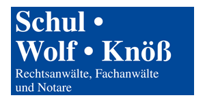 Kundenlogo von Schul, Wolf, Knöß Rechtsanwälte u. Notare