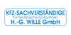 Kundenlogo von H.-G. Wille GmbH KFZ-Sachverständige