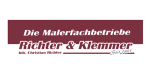 Kundenlogo von Die Malerfachbetriebe Richter & Klemmer Inh. Christian Richter
