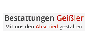 Kundenlogo von Bestattungen Geißler