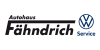 Kundenlogo von Autohaus Fähndrich GmbH VW-Servicepartner