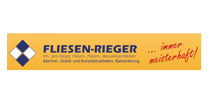 Kundenlogo von Fliesen Rieger Meisterbetrieb